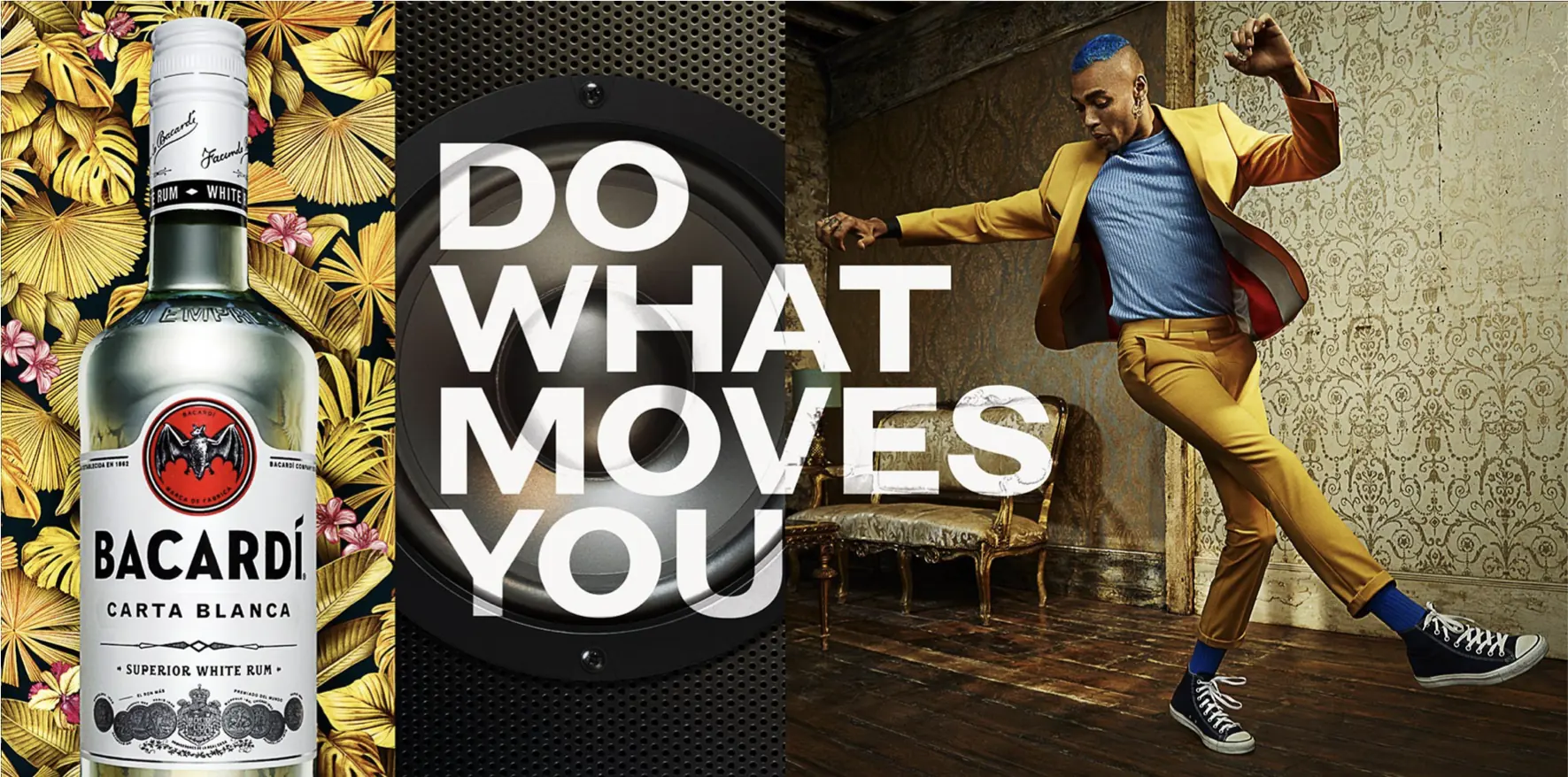 Bacardí Do What Moves You — key visual