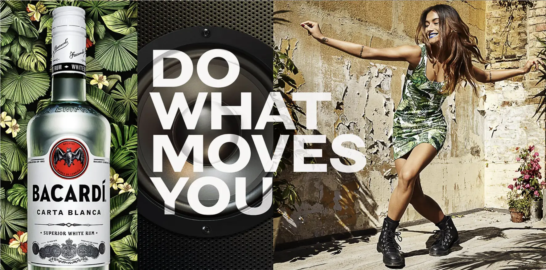 Bacardí Do What Moves You — key visual