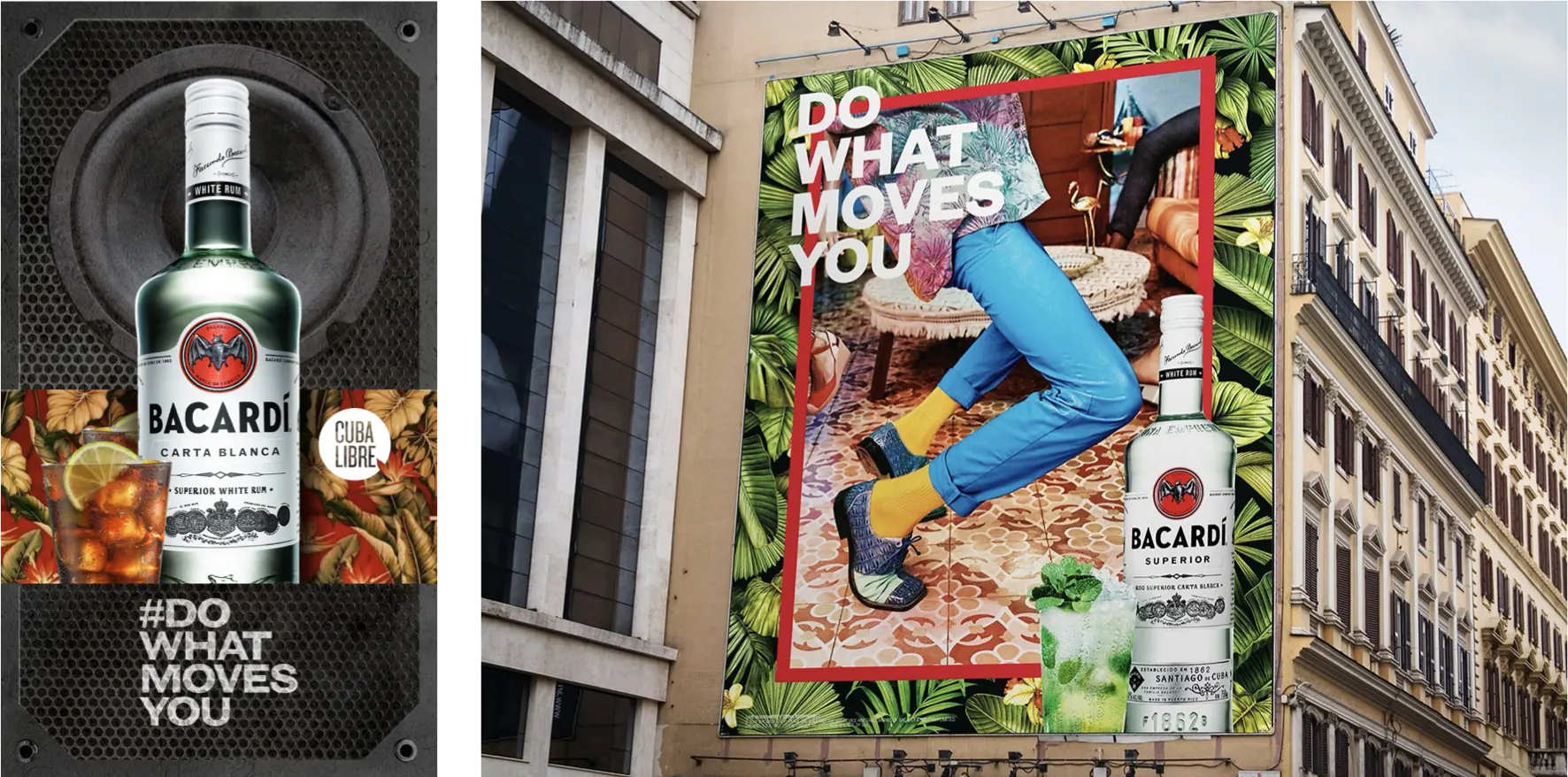 Bacardí — outdoor and poster