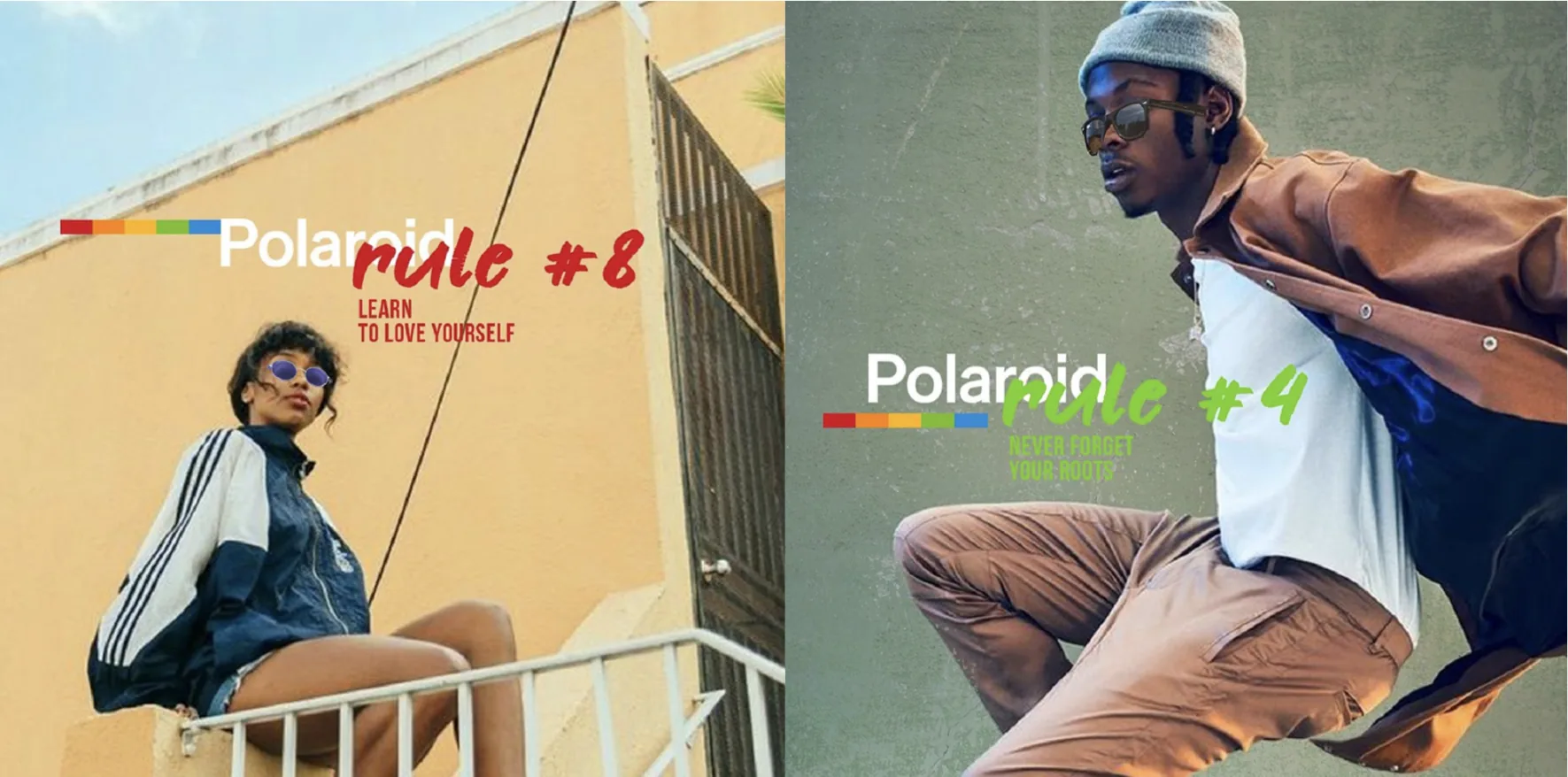 Polaroid — campaign key visuals